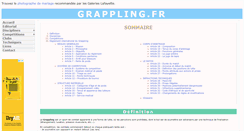 Desktop Screenshot of grappling.fr